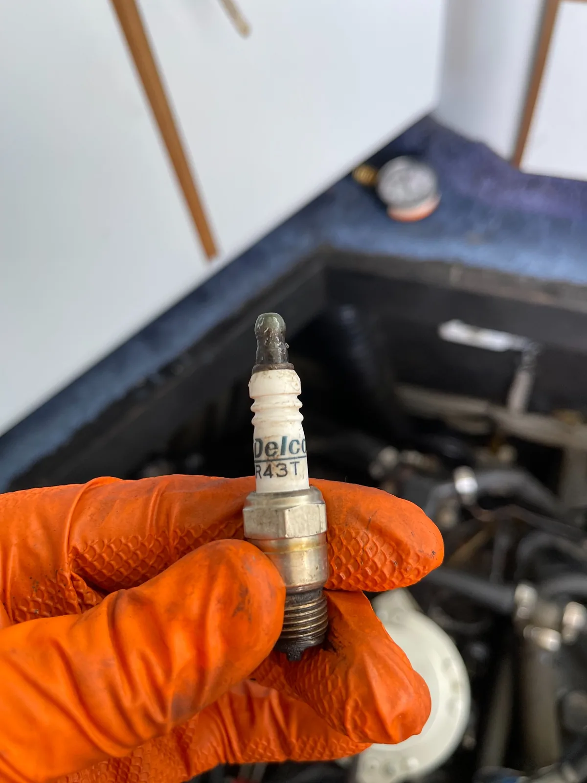 Spark plug inspection